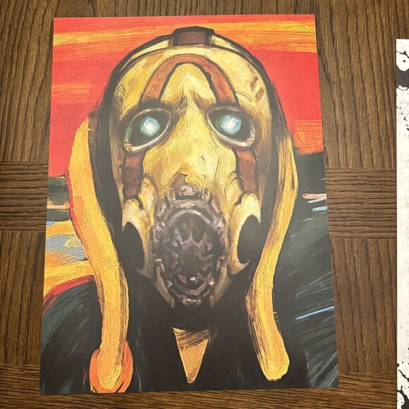 Borderlands 3 Psycho Art - Complete Set of 7 prints (PAX 2019 Gearbox Promo)-NEW - Picture 8 of 10